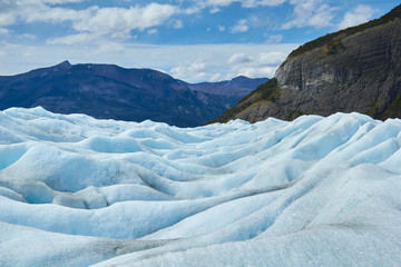 lago en el Glaciar Perito Moreno, Argentina