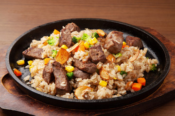 ステーキチャーハン