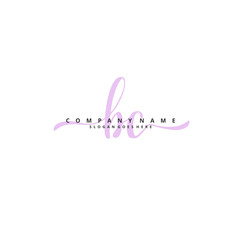B C BC Initial handwriting and signature logo design with circle. Beautiful design handwritten logo for fashion, team, wedding, luxury logo.