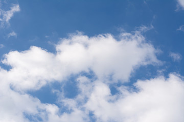 Blue sky with cloud for background and other 