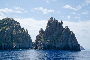 Italy Sicily, Aeolian Islands, Panarea Basiluzzo e Spinazzola