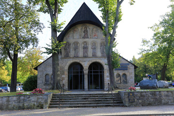 Fototapeta na wymiar Goslar, Kathedral, Stiftskirche, Niedersachsen, Deutschland,, Europa