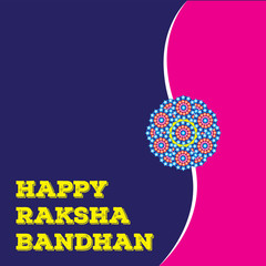 Greeting card for Rakhi festival