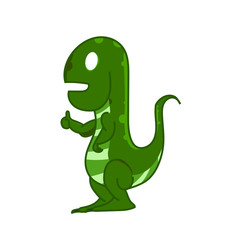 cute dinosaur character with cartoon style