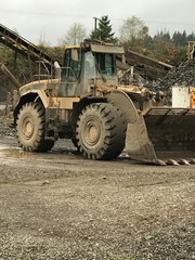 Obraz premium bulldozer at work