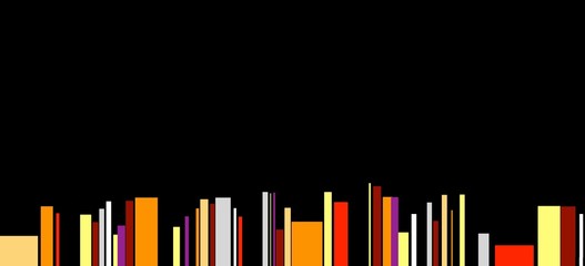 Obraz premium abstract colorful lines background black