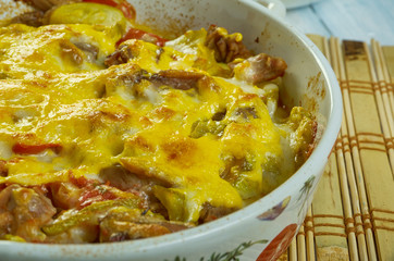 Tex Mex  turkey and Zucchini