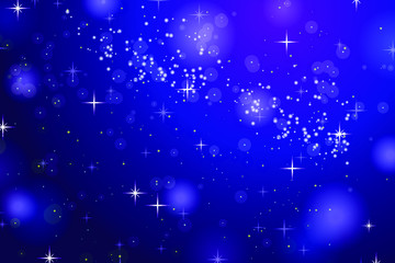 
Colorful space. Galaxy nebula and shining stars background. Vector illustration of the night sky.