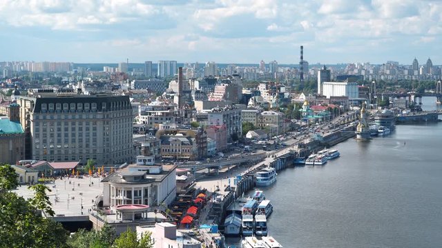 View of Kyiv, capital of Ukraine
