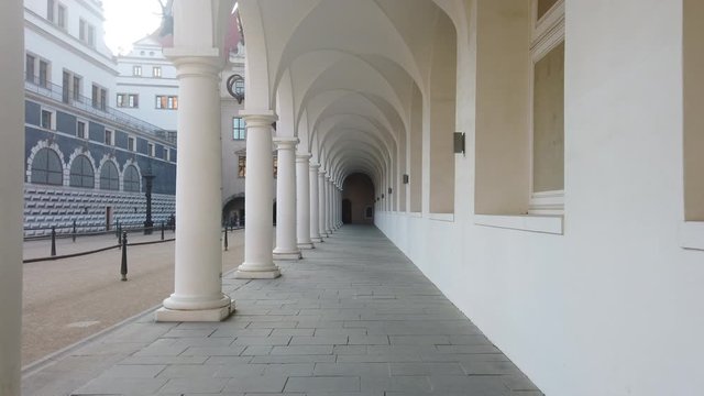 Dresden Sachsen Stallhof Frauenkirche Neumarkt Deutschland Kunstakademie