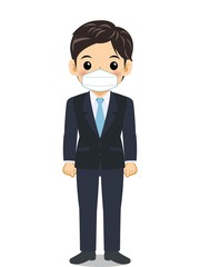 新入社員の男性