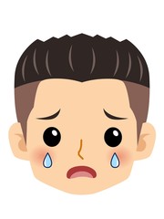 運動部の男の子