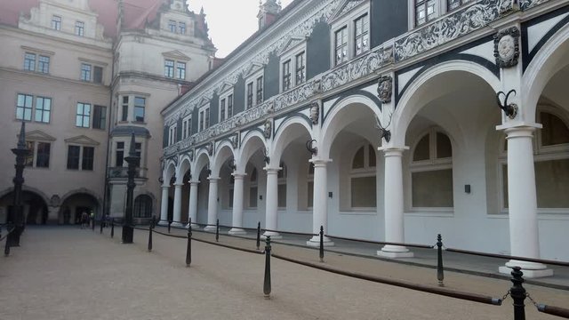 Dresden Sachsen Stallhof Frauenkirche Neumarkt Deutschland Kunstakademie