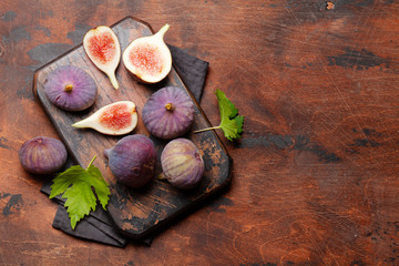 Ripe sweet figs
