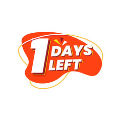 One days left for promotional banner