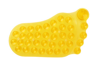 fresh octopus tentacles isolated on white background