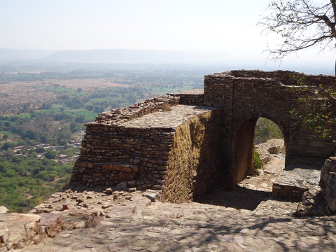 Ruin Of Chittorgarh Fort In Rajasthan