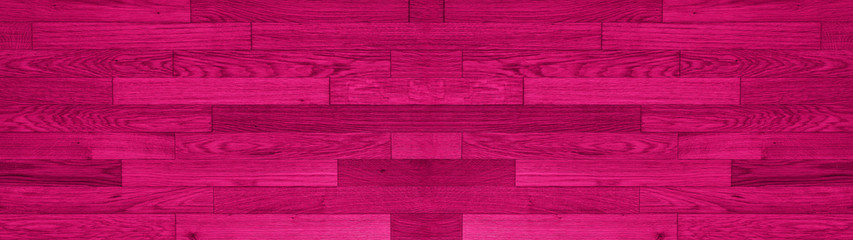 Abstract grunge old pink magenta painted wooden texture - wood background panorama long banner