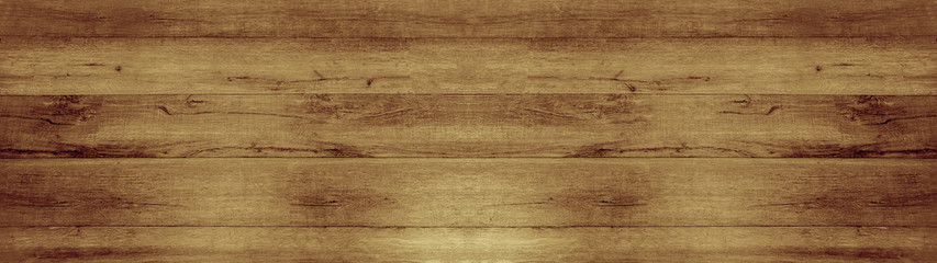 Fototapeta premium old brown rustic light bright wooden texture - wood background panorama banner long 