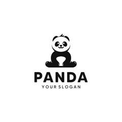 Panda logo design