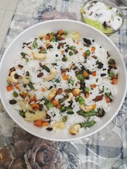 salad with vegetables