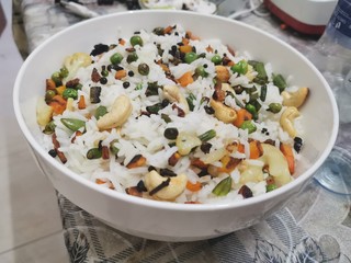 rice with vegetables
