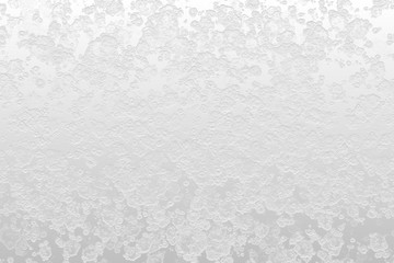 Winter ice frost, frozen background. frosted window glass texture. Cold cool icicles background. Winter wonderland scene. Natural, decoration.