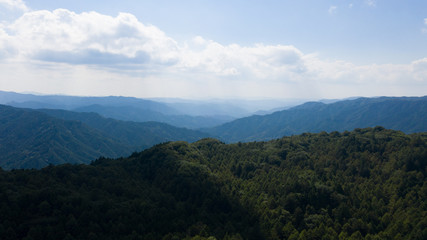 長野県　白樺高原　ドローン空撮