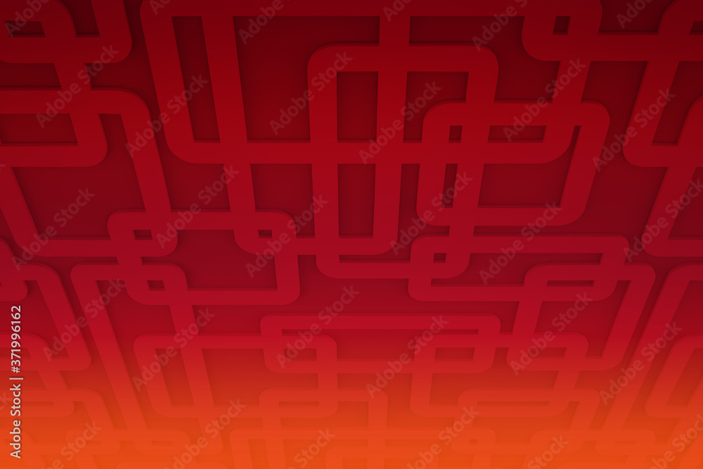 Wall mural abstract circuit board futuristic technology processing background. microchip digital illustration.