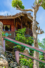 Fototapeta premium Bukit Lawang on Sumatra, Indonesia