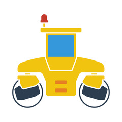 Icon Of Road Roller