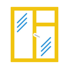 Icon Of Closed Window Frame