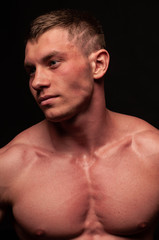 Portrait of bodybuilder