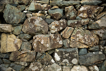 Stonewall Texture Background, Texture of Old Stone