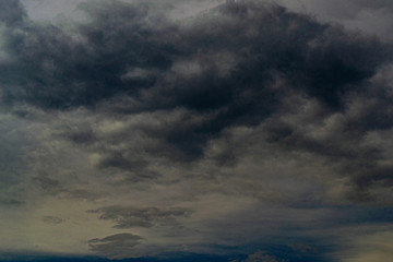 high thundercloud over Chelyabinsk