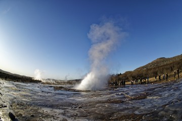 geyser in iceland