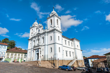 Santo Antonio Cathedral, Diamantina, Minas Gerais, Brazil