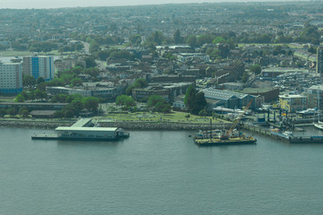 Gosport, England from above.