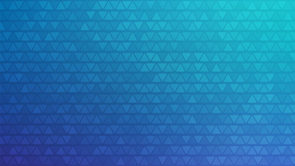 Fototapeta na wymiar Blue futuristic background. Triangle pattern. Geometric vector template. Empty space. Use like print or banner. Many triangular shapes