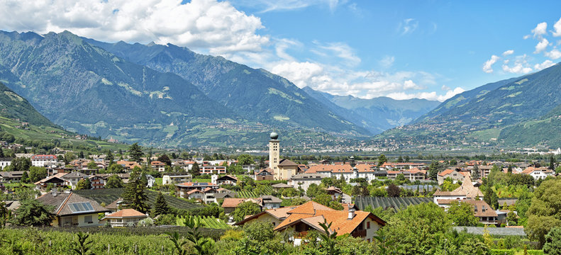 S&uuml;dtirol - Nals und Blick auf Bozen