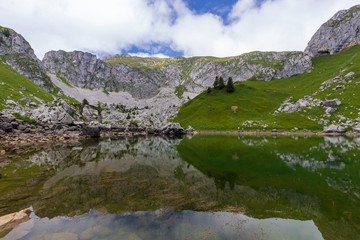 Lac de Darbon en Haute Savoie