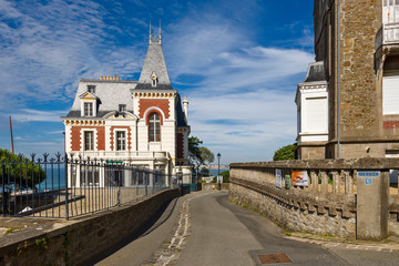 villa des Roches Brunes is a historic villas in Dinard in Brittany, France