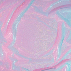 Iridescent neon background. Holographic Abstract soft pastel colors backdrop. Hologram Foil ...