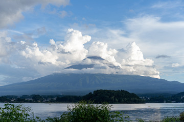 富士山 笠雲