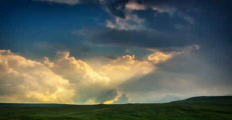 fire in the sky