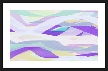 Abstract colorful background. Colorful abstract cover, poster and banner. Abstract art painting. Modern art. Contemporary art. 