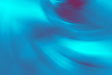 Blurred abstract gradient wave blue with pink highlights background