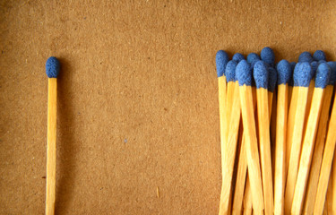 cerillas en caja de cartón, conjunto de fósforos, cerillas para encender fuego