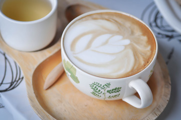 coffee or hot coffee, cappuccino