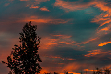 Atardecer en la ciudad